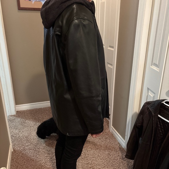 Unisex Leather Jacket - Picture 1 of 4